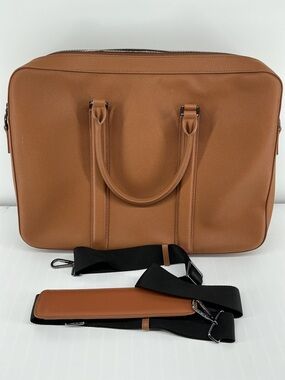 Italian Saffiano Briefcase